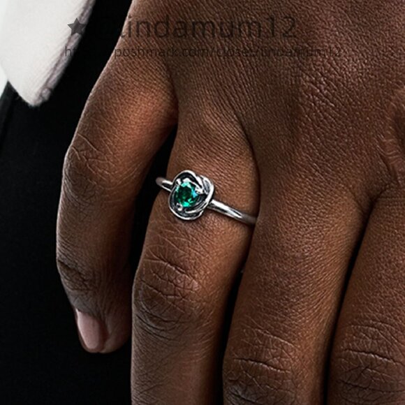 Pandora May Birthstone Eternity Circle Ring - Picture 4 of 5